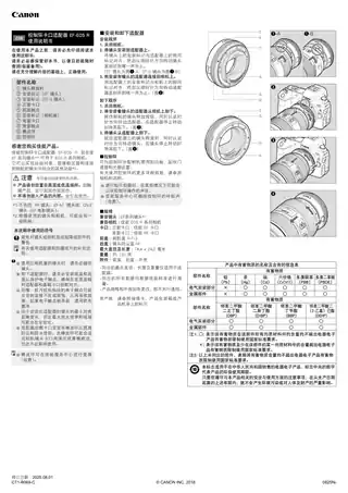 CANON佳能控制环卡口适配器 EF-EOS R